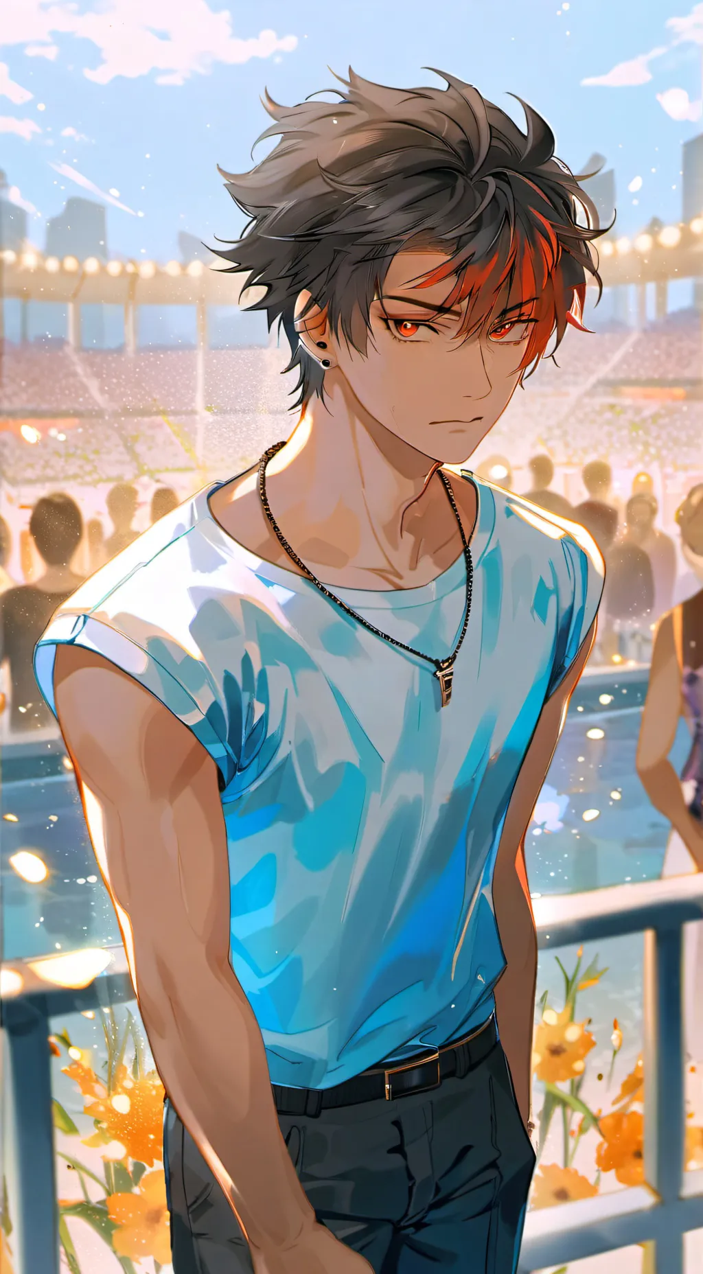 ai character: Lucas background