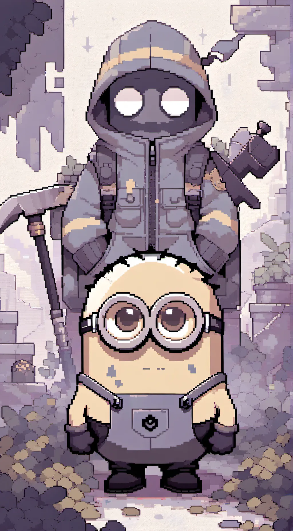 ai character: Minions background