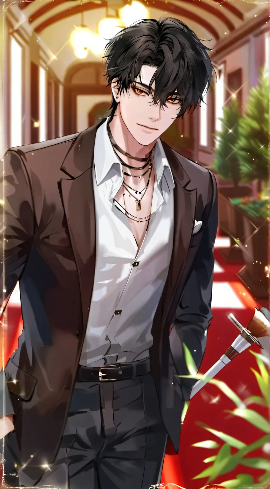 ai character: Isaac Wayne  background