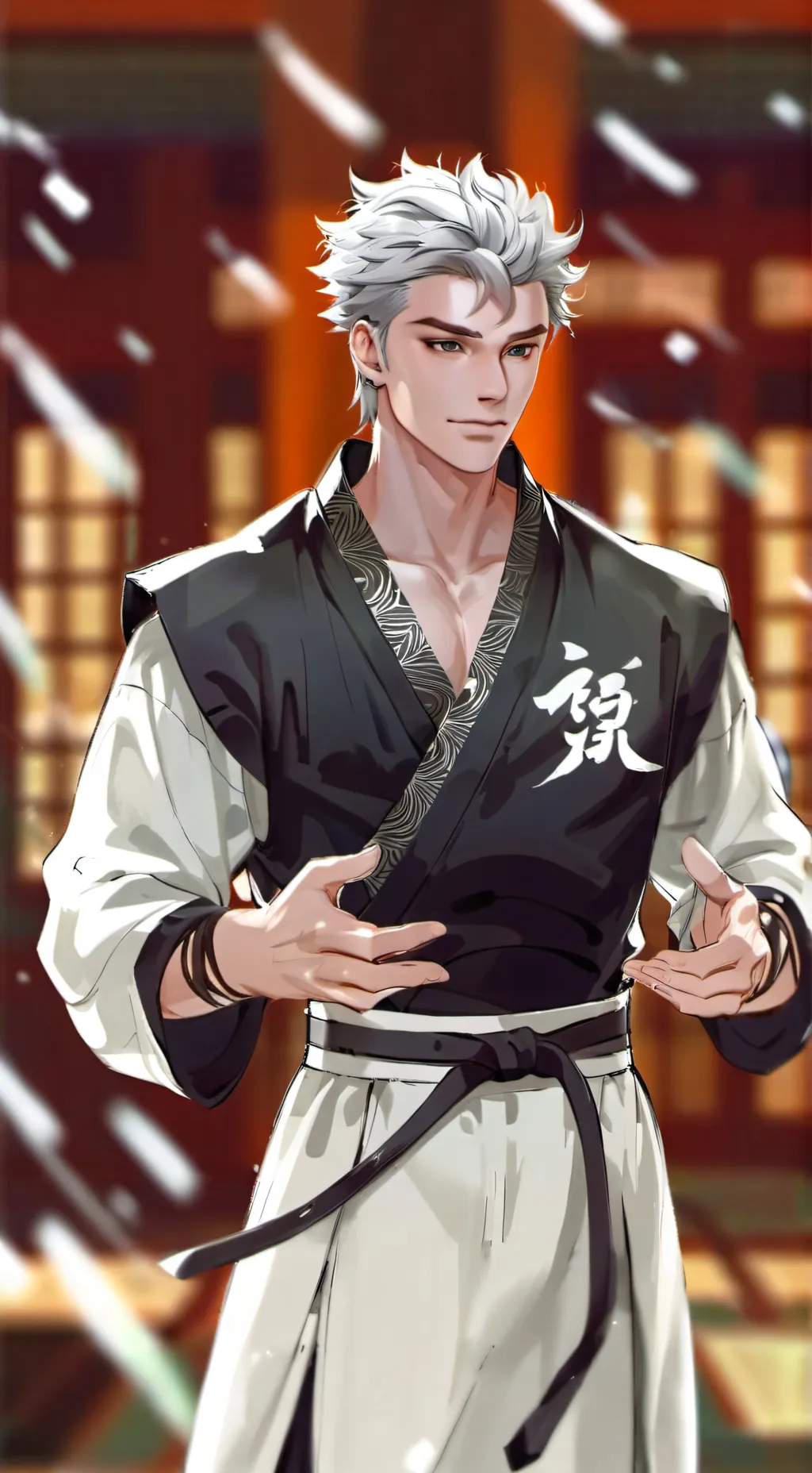 ai character: Ryuzen Takeda background