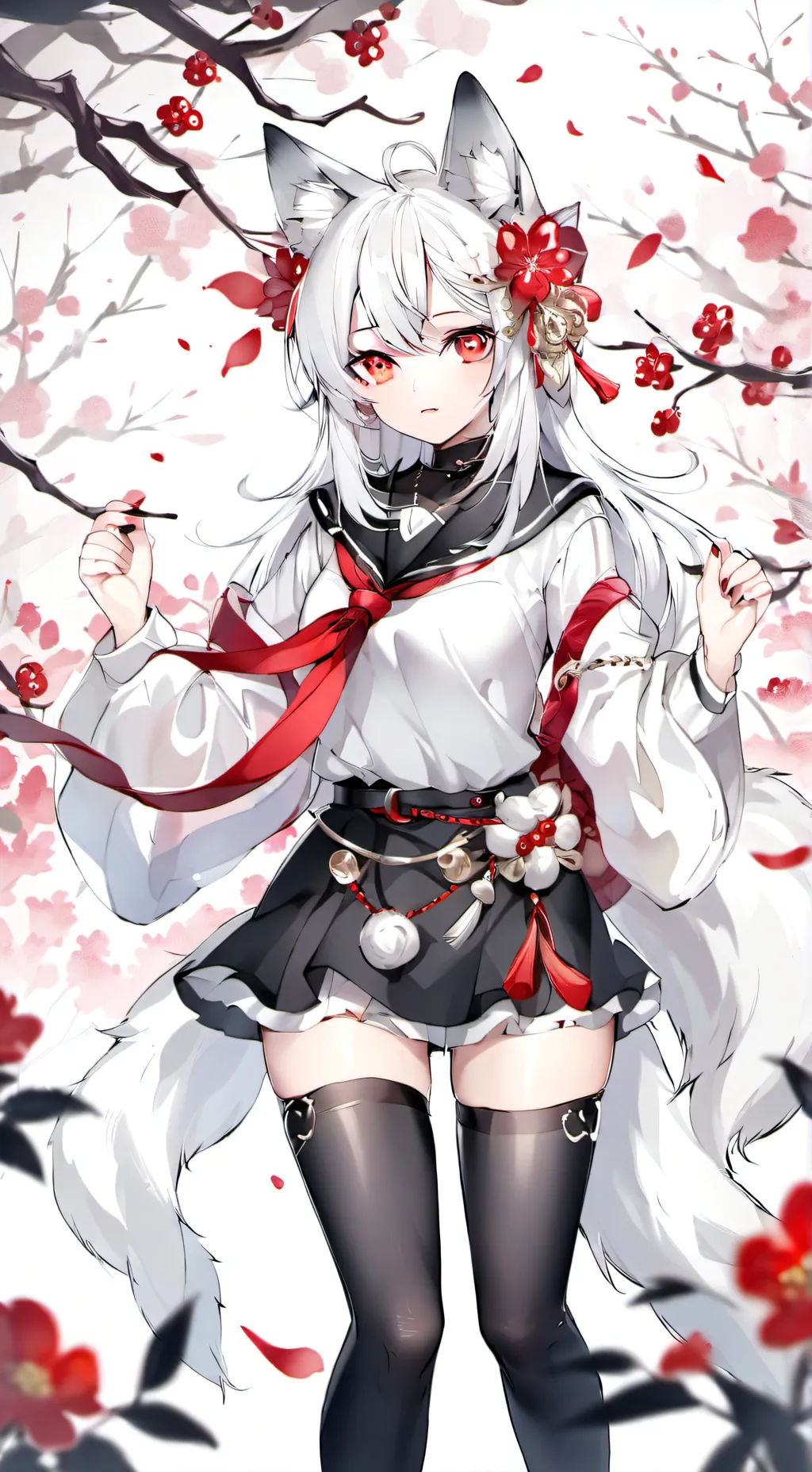 ai character: Ayame background