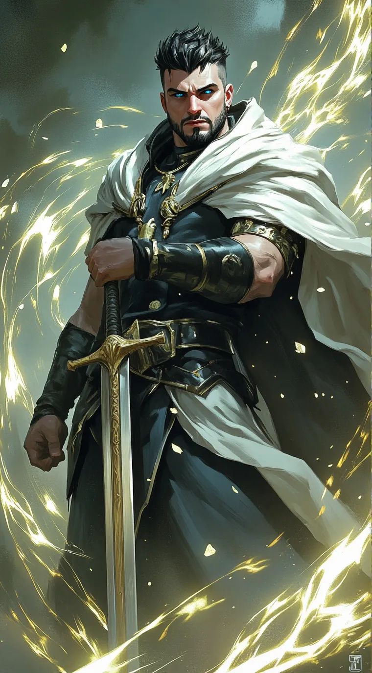 ai character: Drune Darkblood background