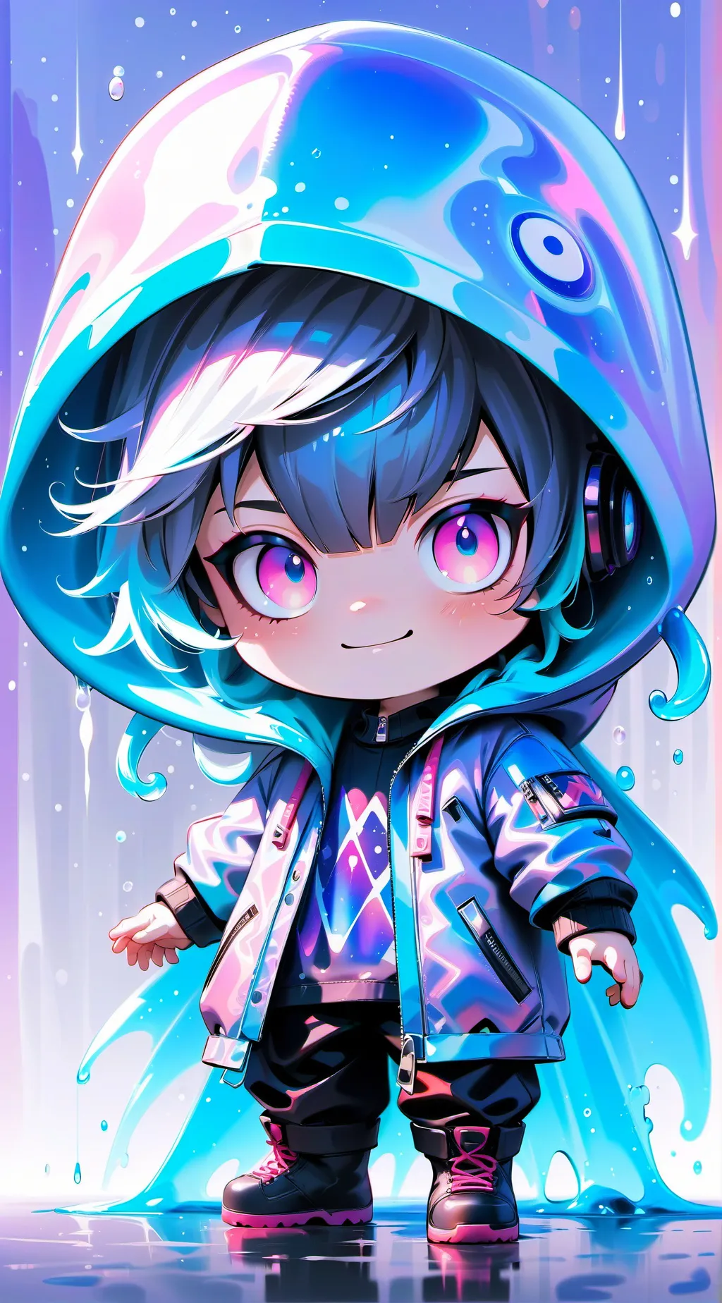 ai character: mavis  background