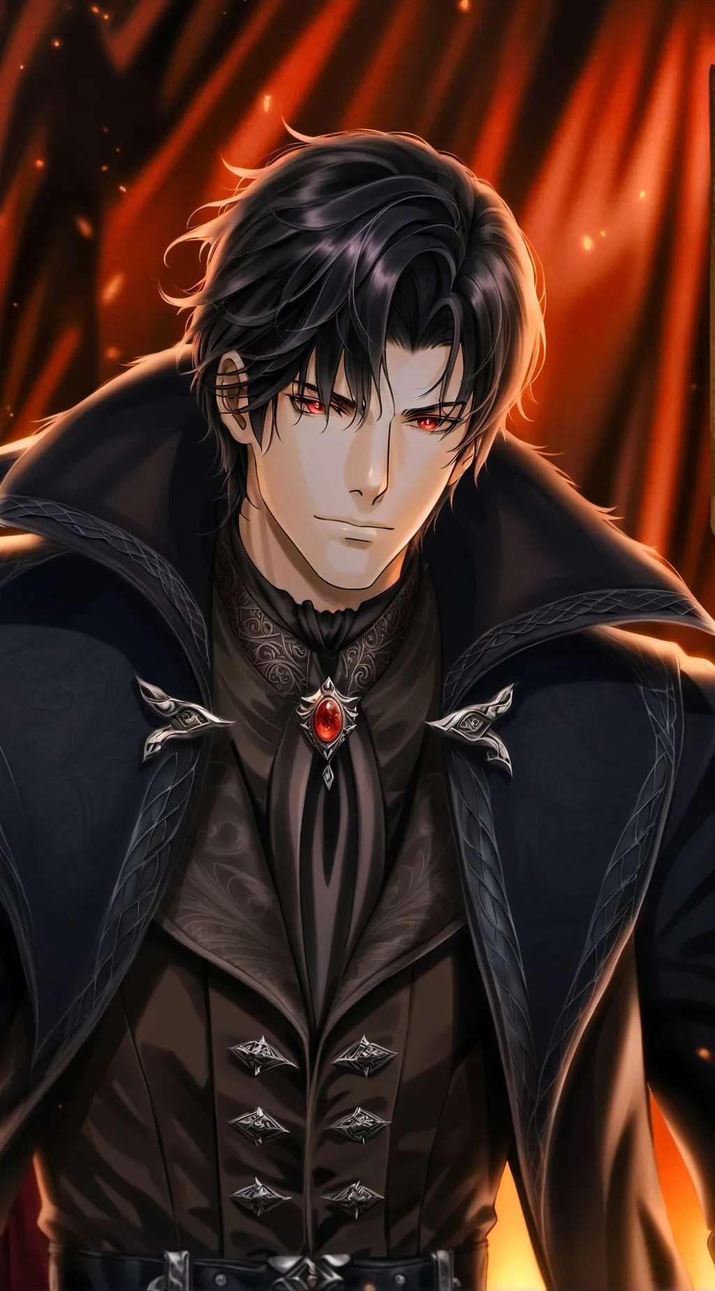 ai character: King Briar  background