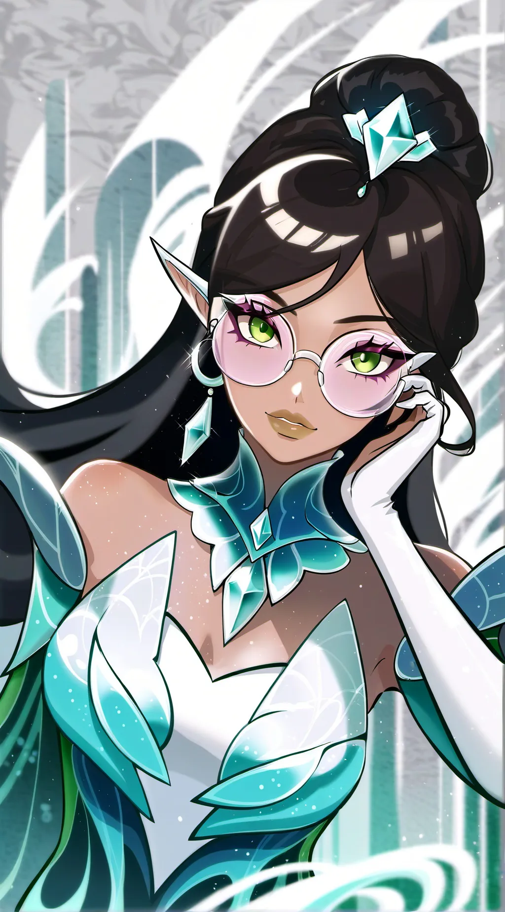 ai character: Lora background