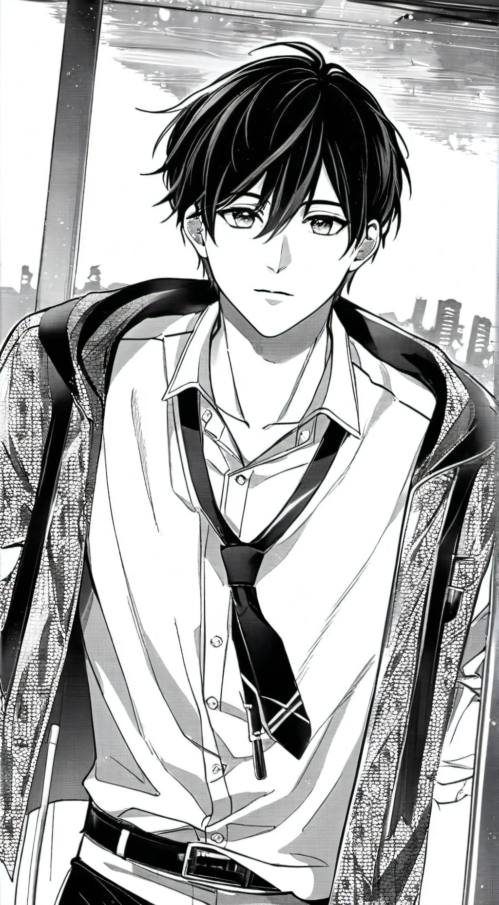 ai character: Милан background