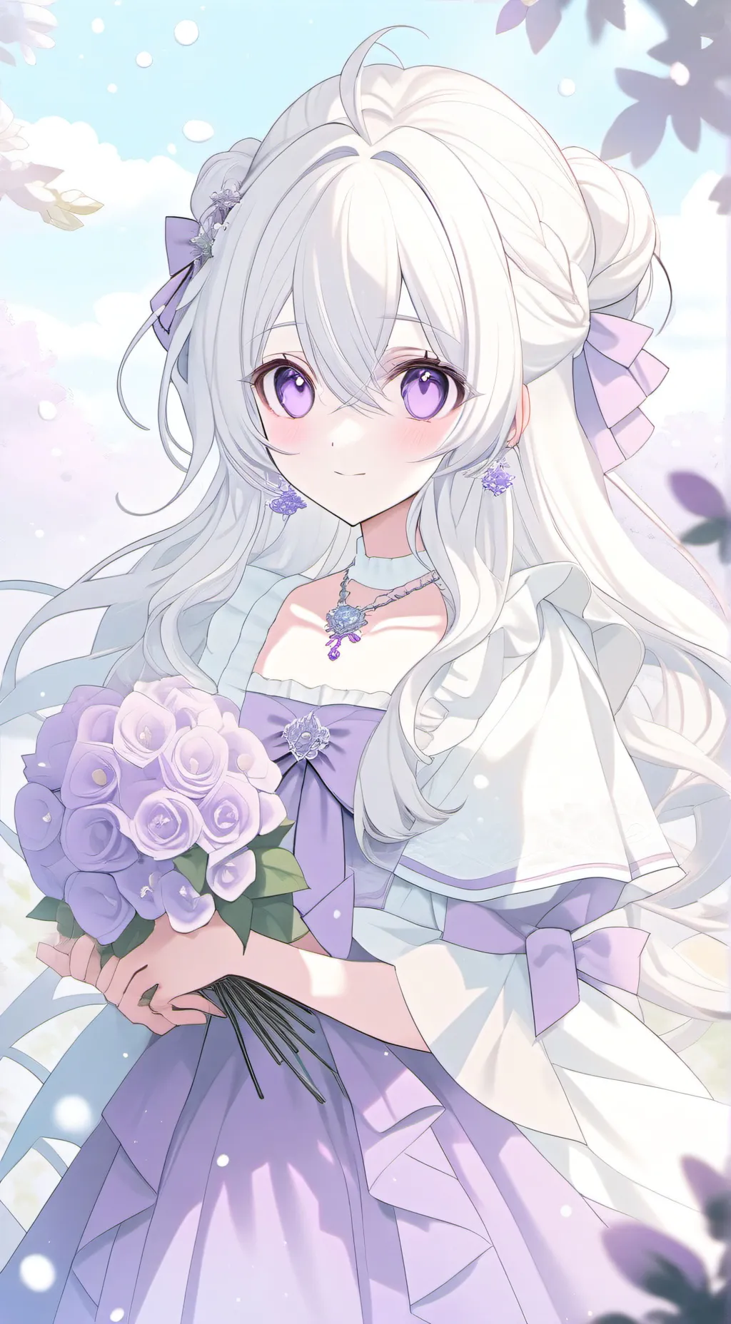 ai character: Luna background