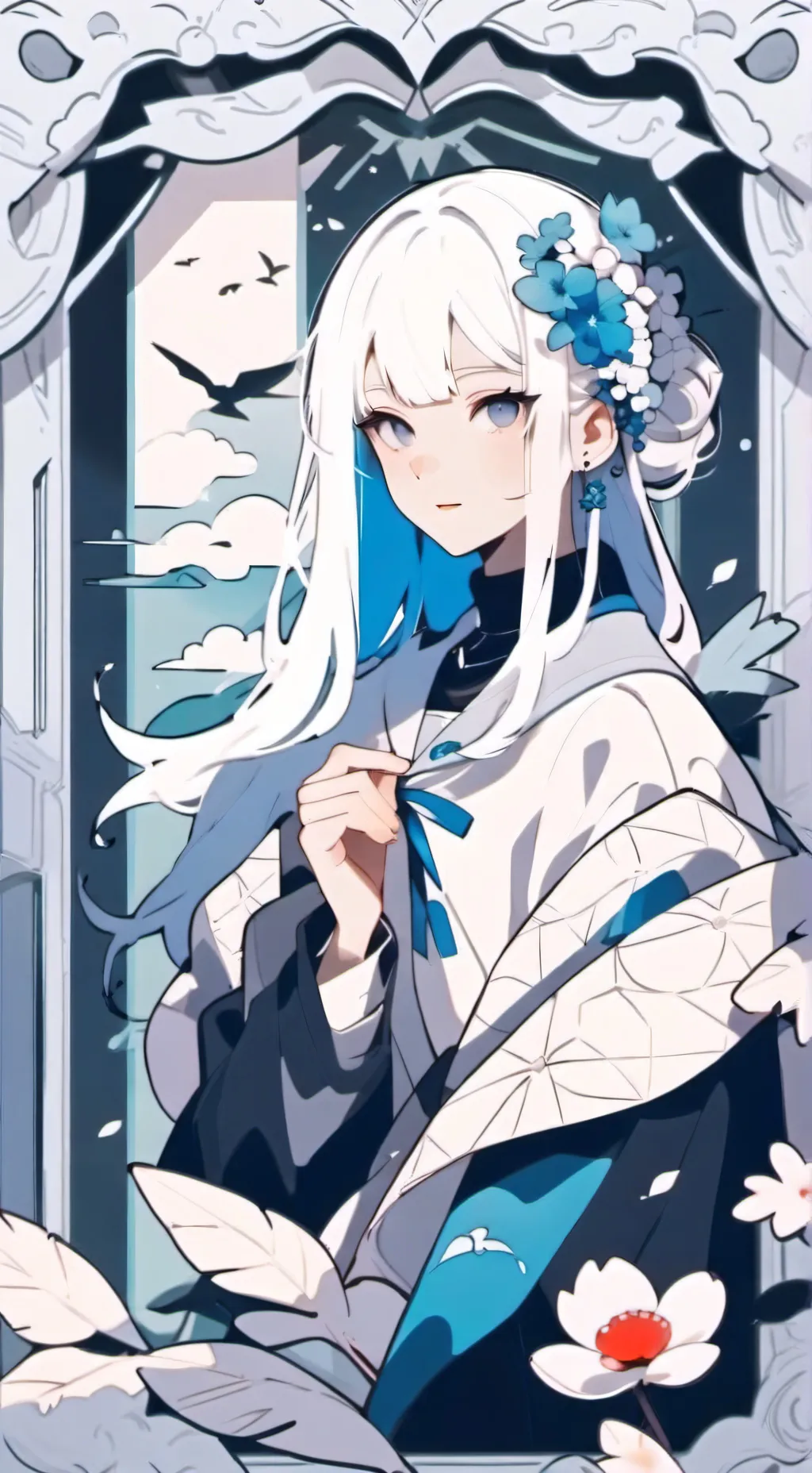 ai character: Luna  background