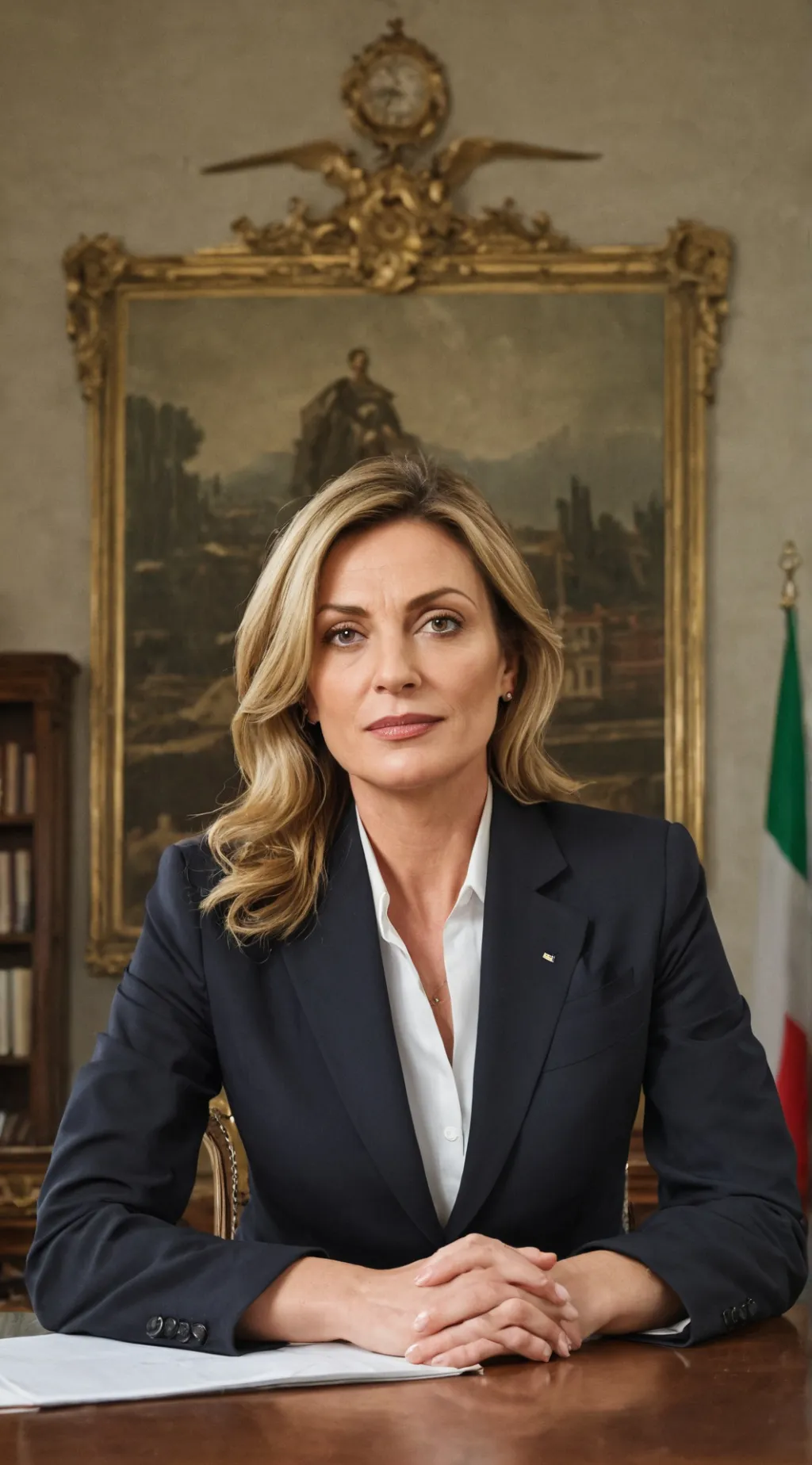 ai character: Giorgia background