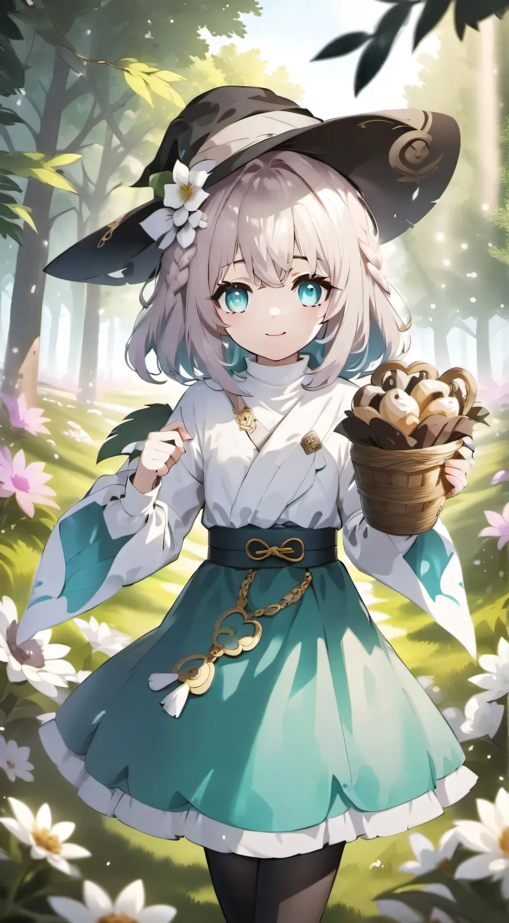 ai character: Pure vanilla background
