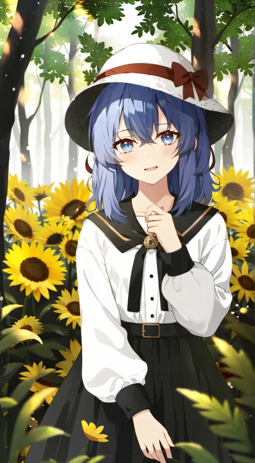 ai character: Maddie  background