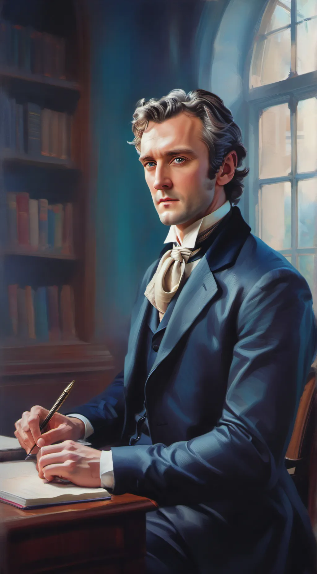 ai character: Kasper Reece background