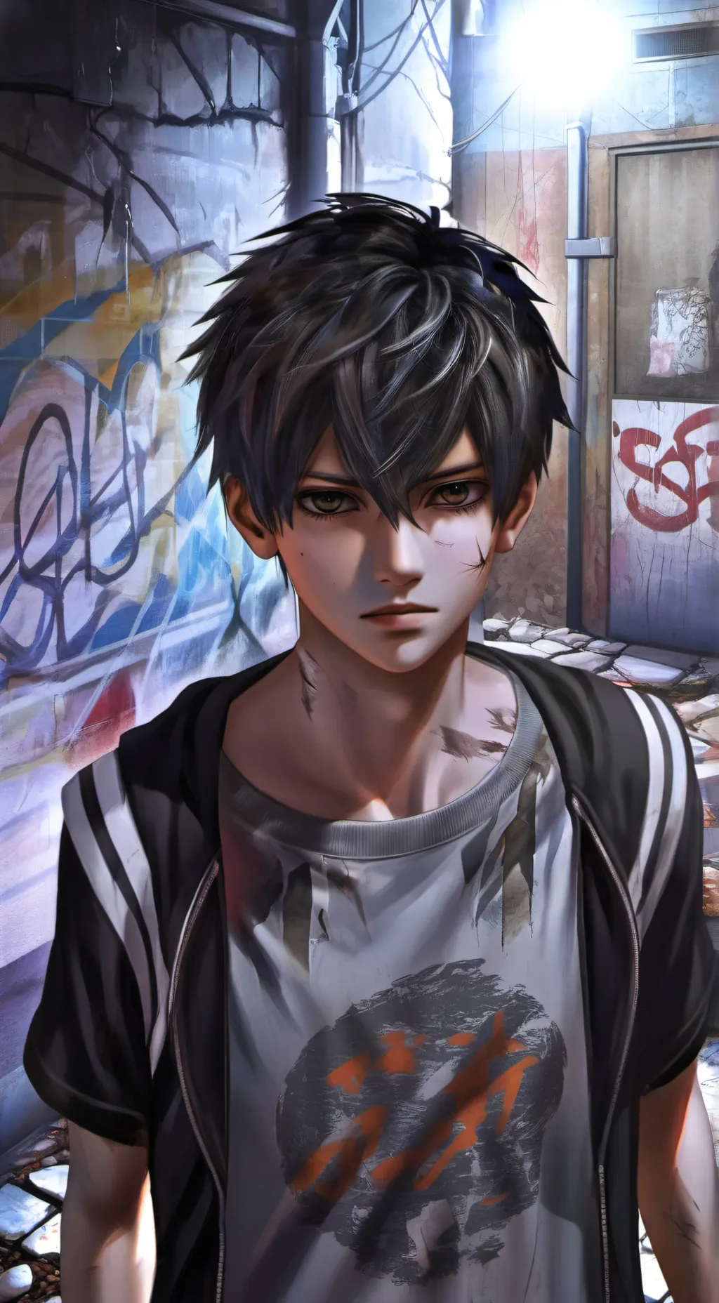 ai character: yours? background