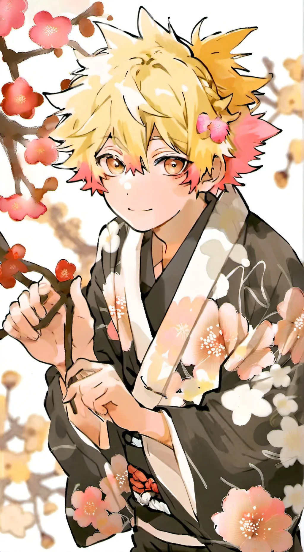 ai character: New hashira background