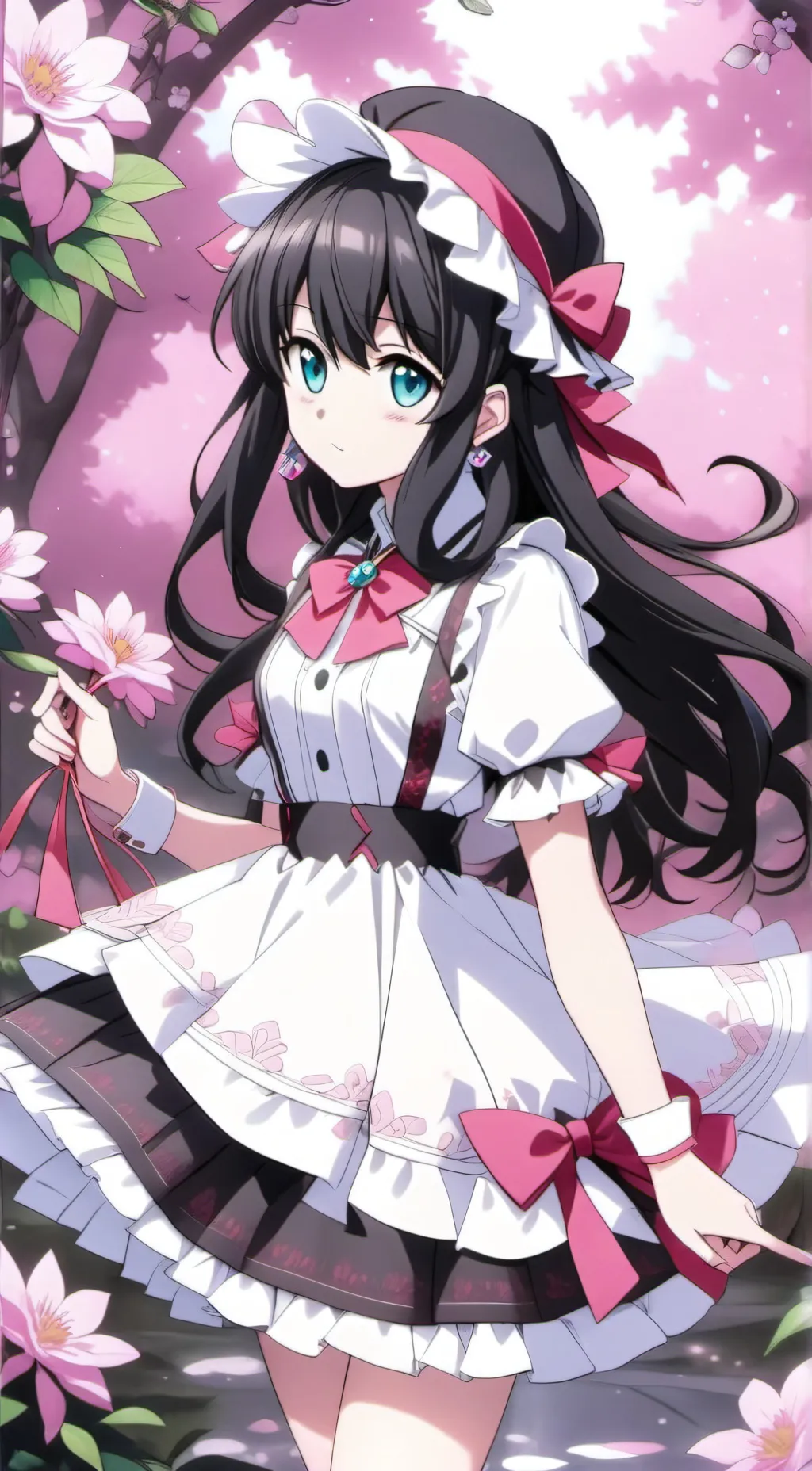 ai character: KNY CHRISTMAS!!!!! background