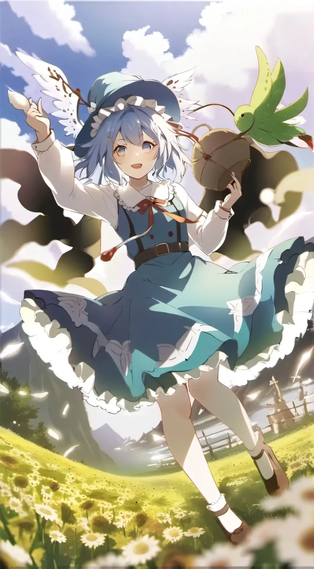 ai character: Cirno background
