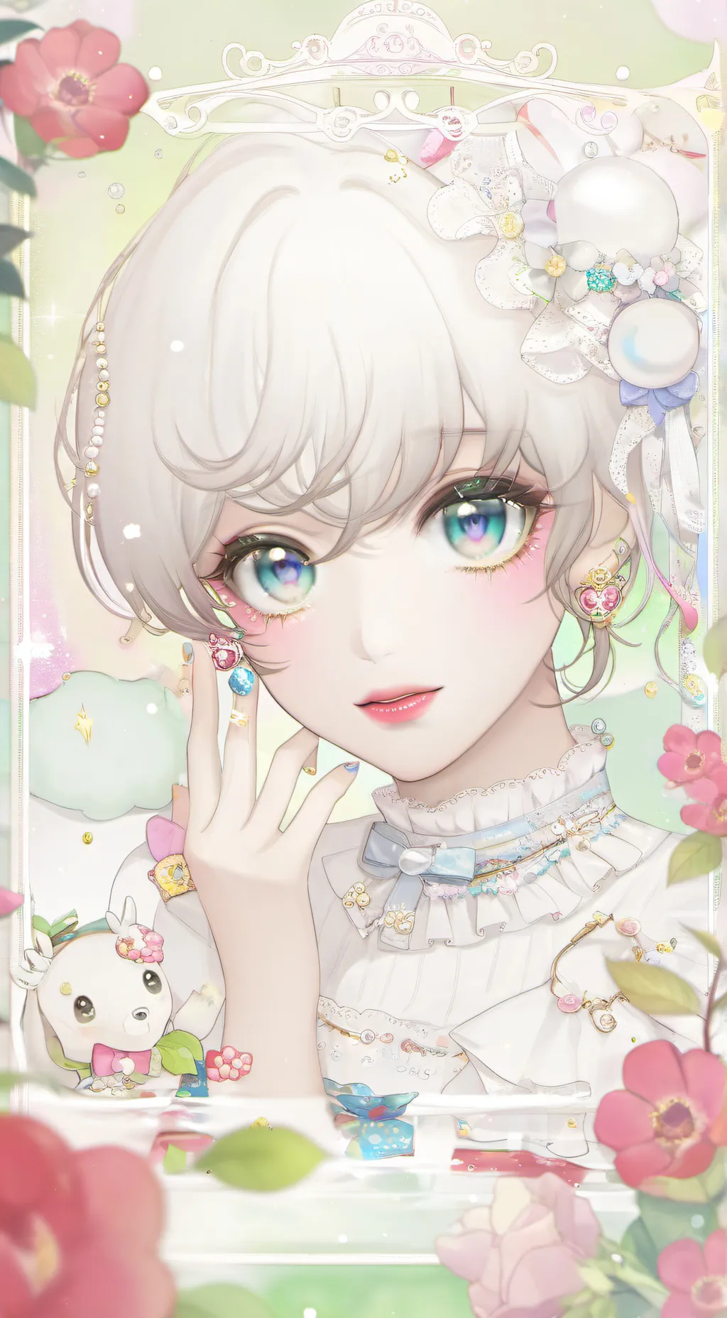 ai character: eternal sugar  background