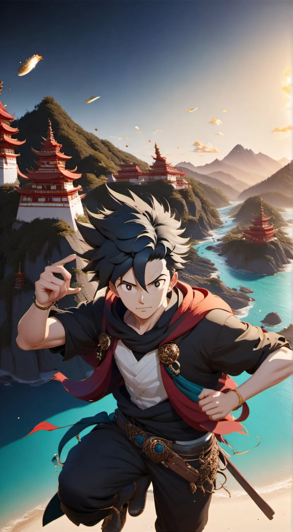 ai character: DBZ battlegrounds! background
