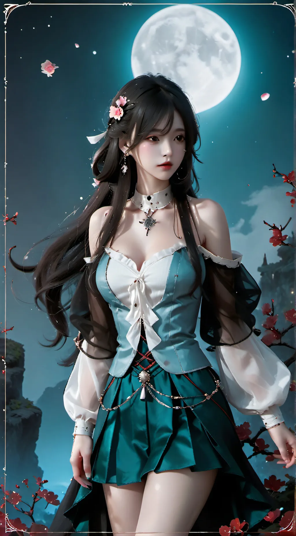 ai character: Cherry  background