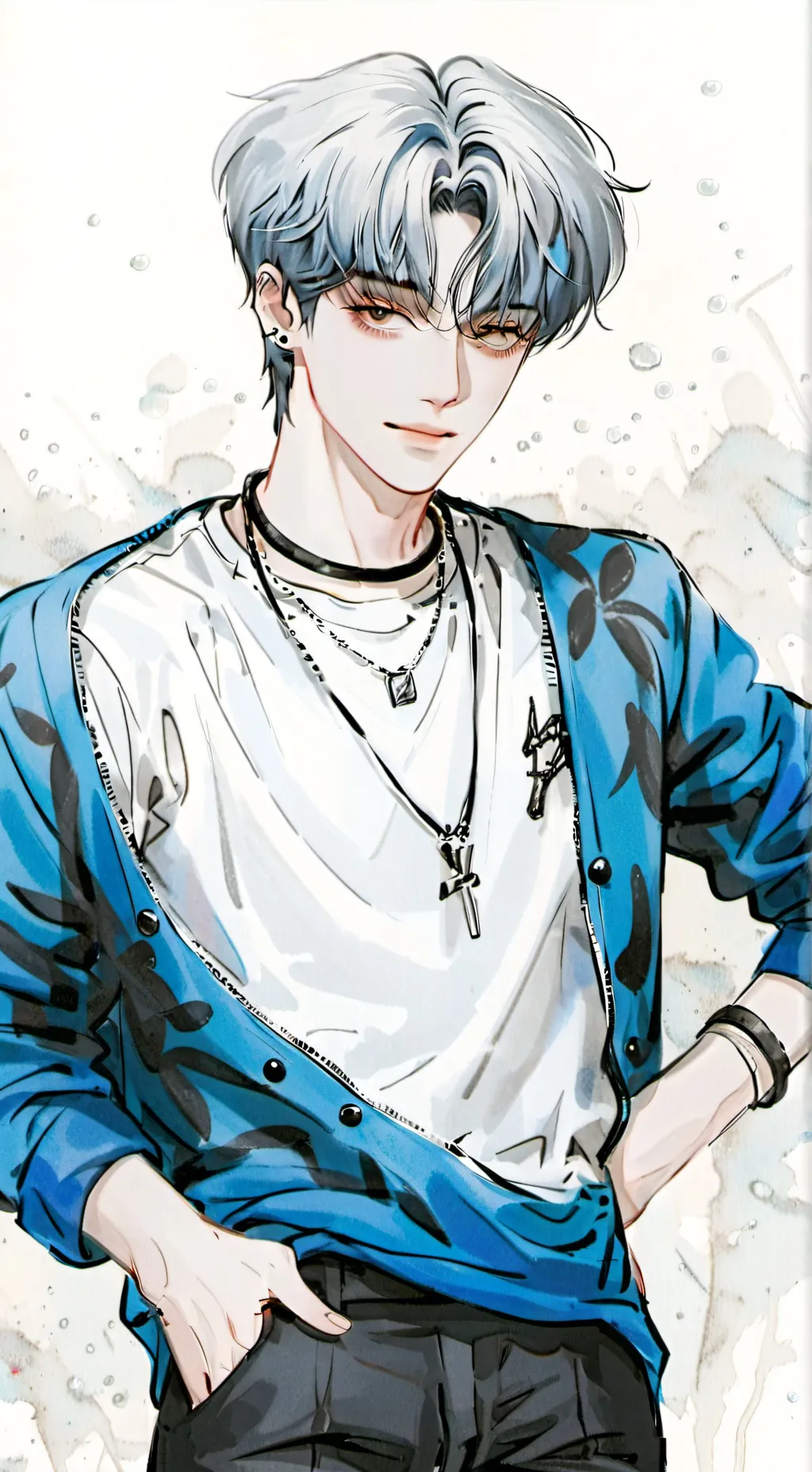 ai character: Felix stray kids background