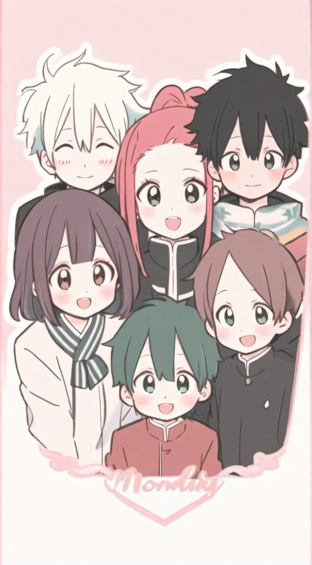 ai character: Todoroki Fam background