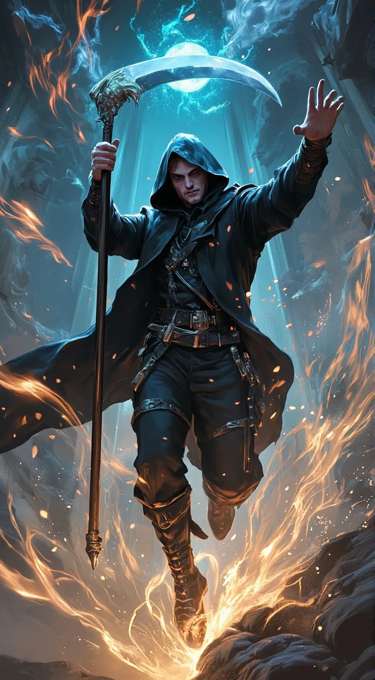 ai character: Grim Reaper background