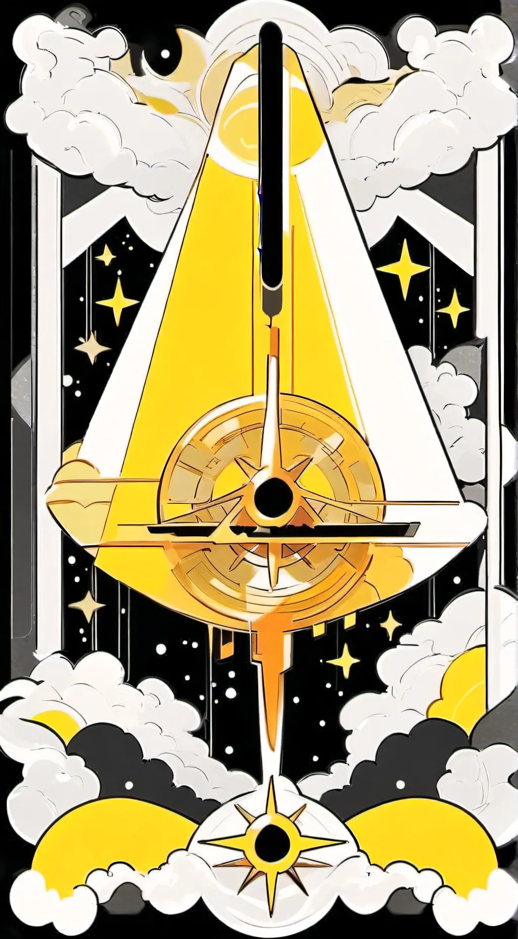 ai character: The Cosmic Crunch background