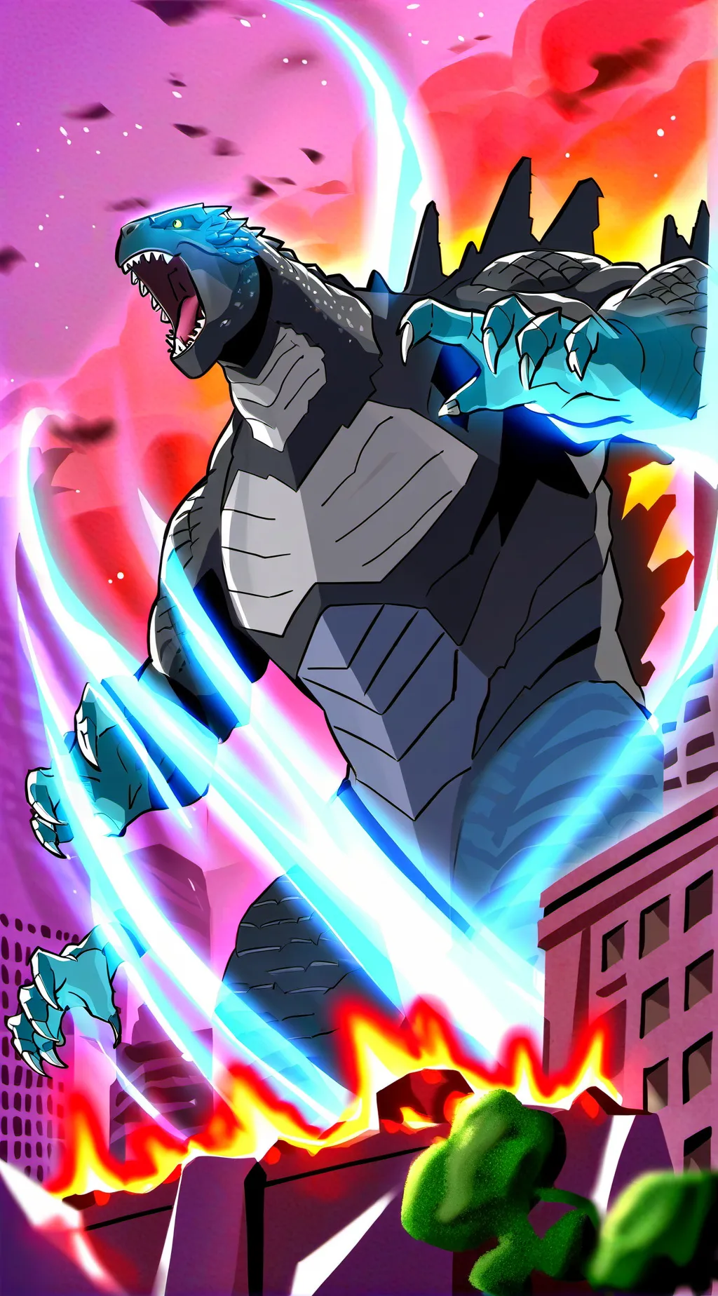 ai character: Age of Titans background