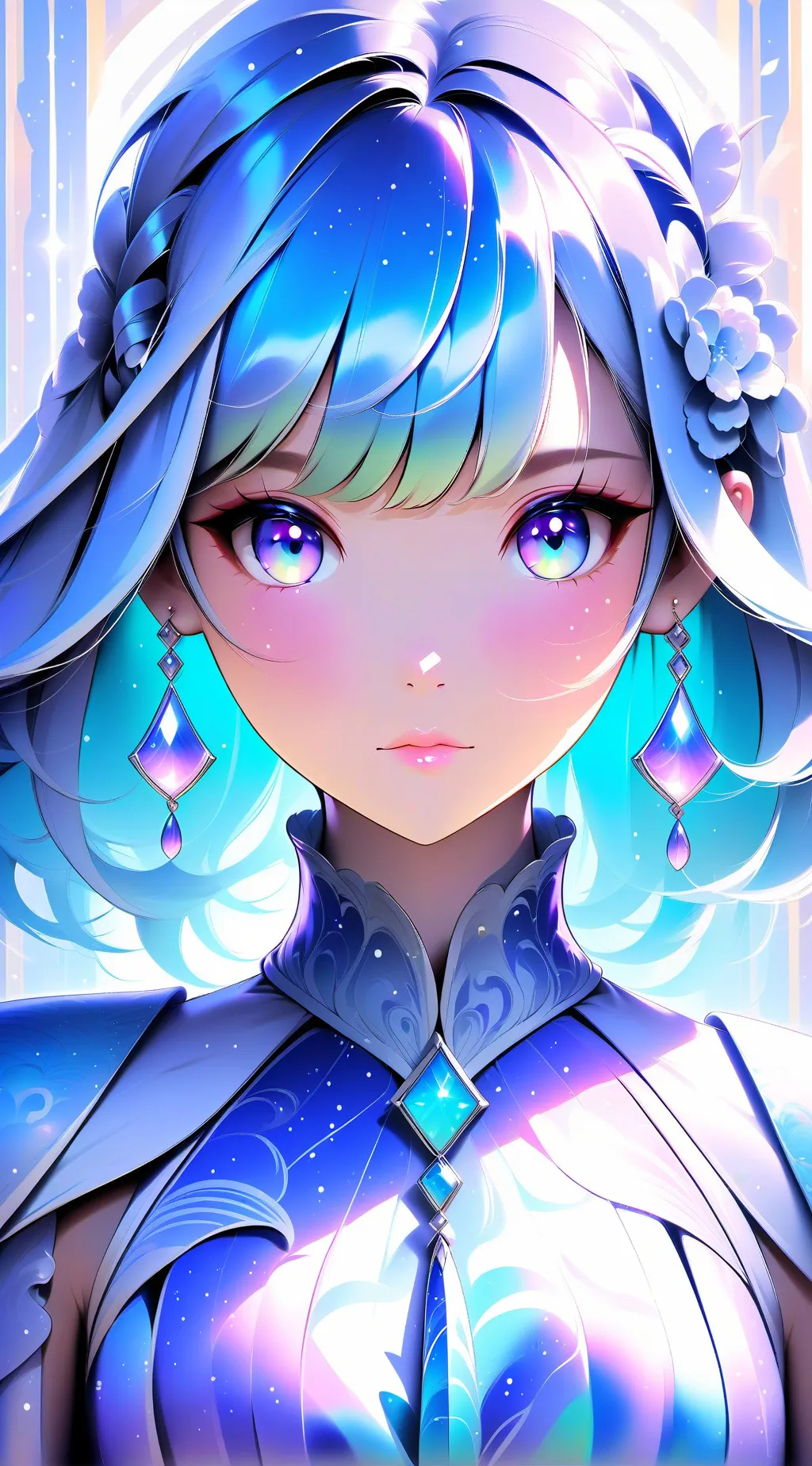 ai character: Strawberrycookie! background