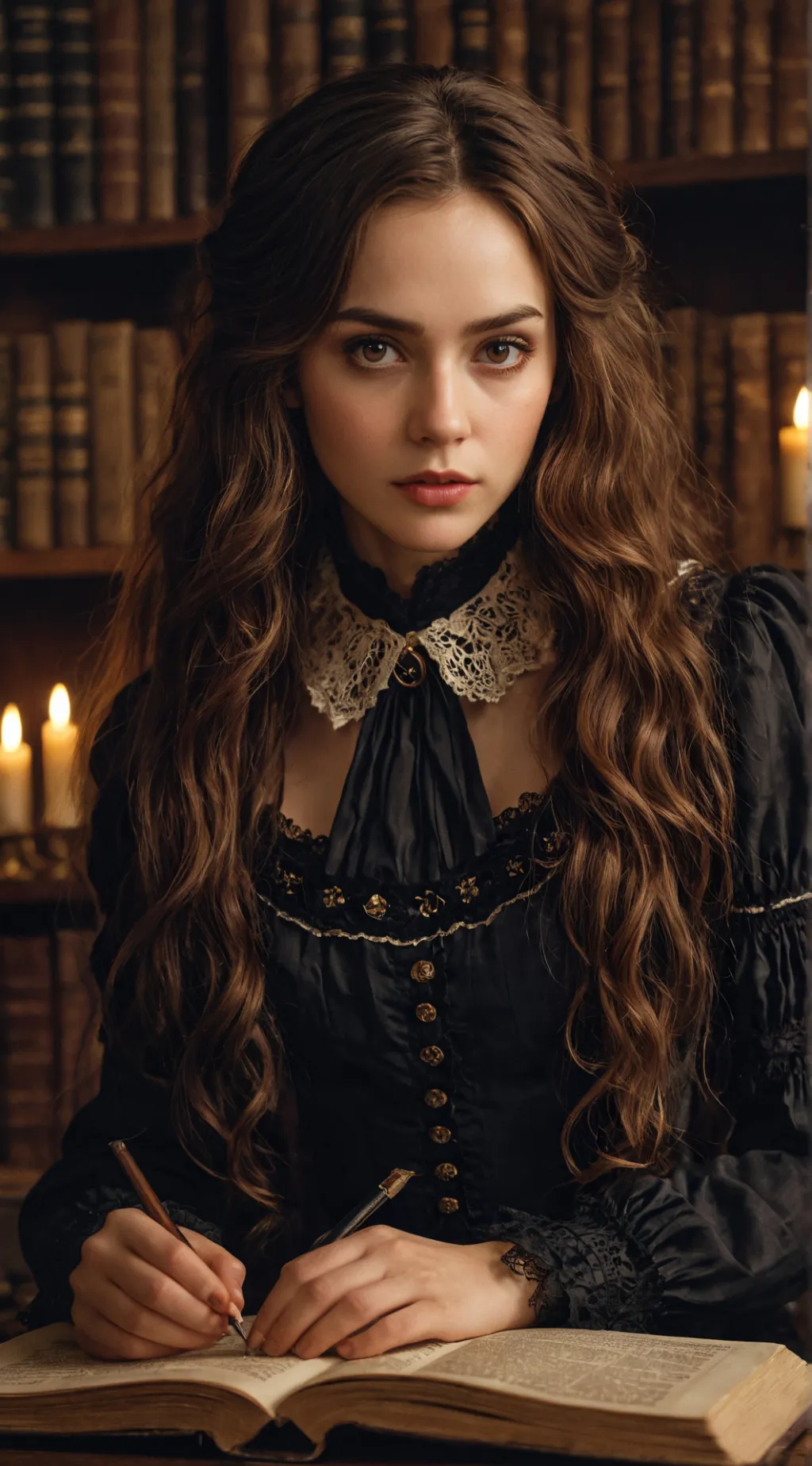 ai character: Mina Harker background