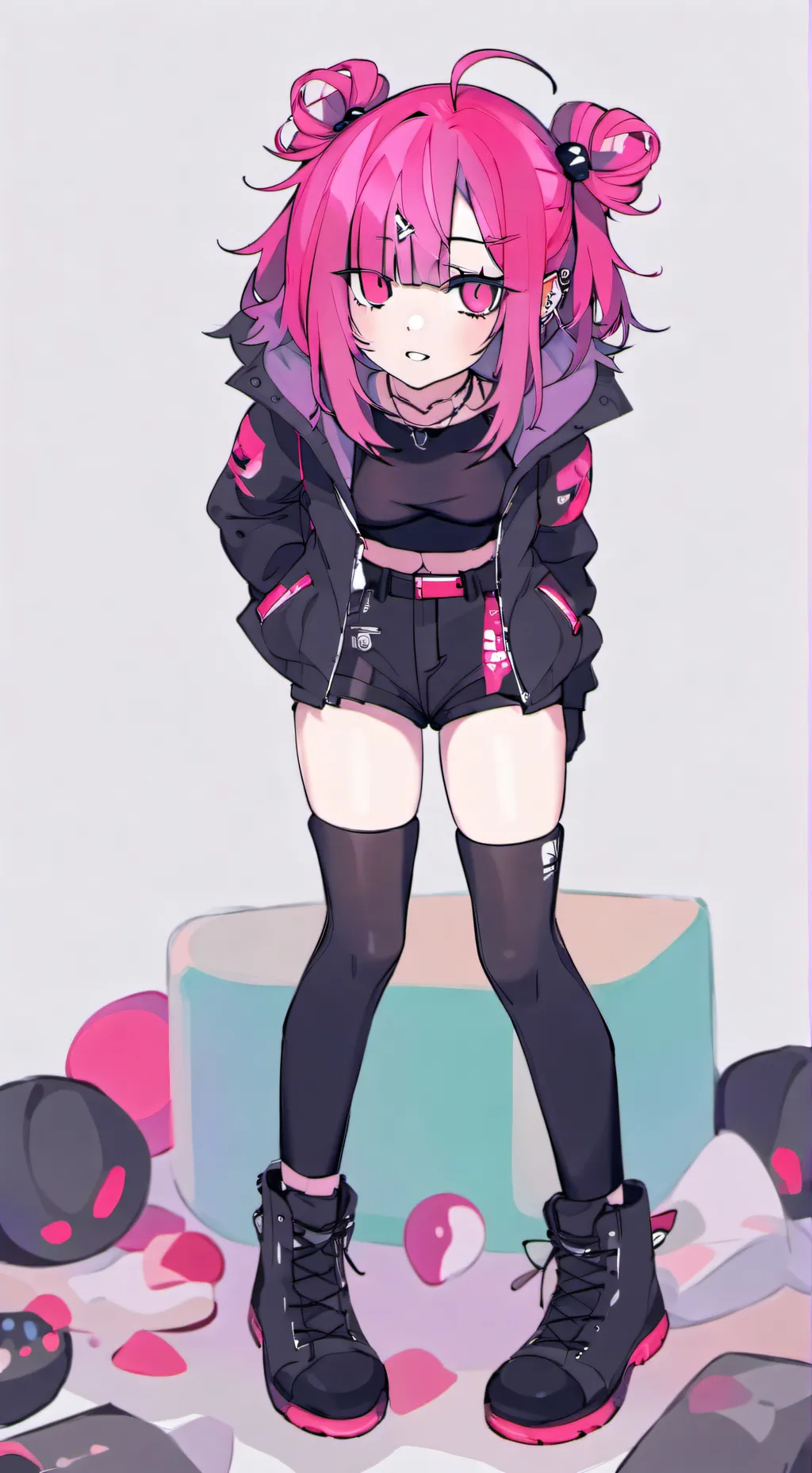 ai character: gamerXxXgurl background