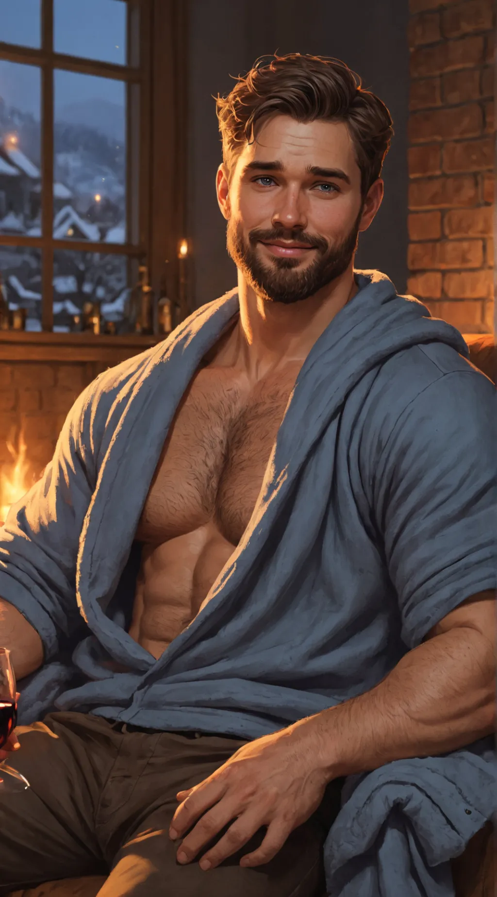 ai character: Tony background