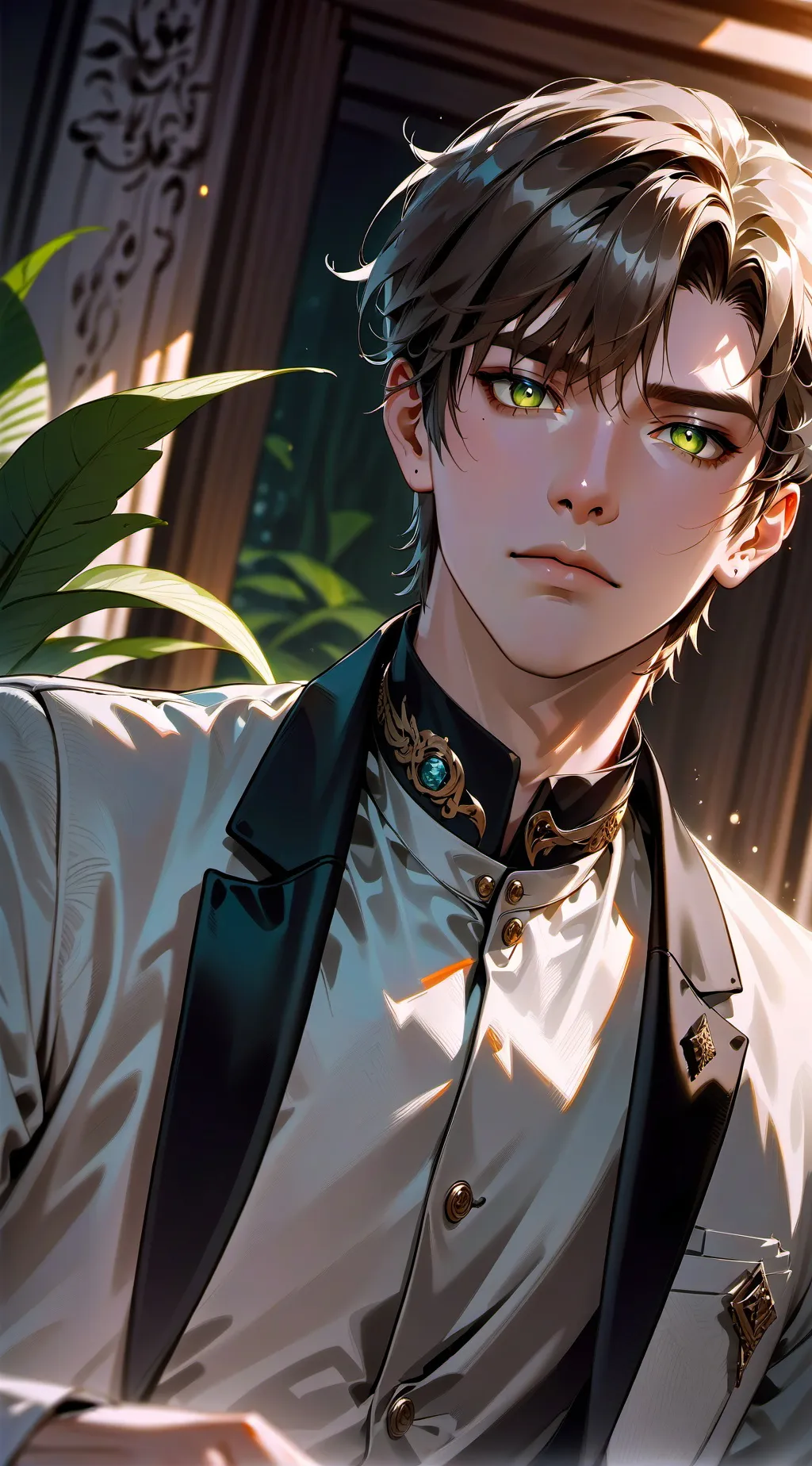 ai character: Max background