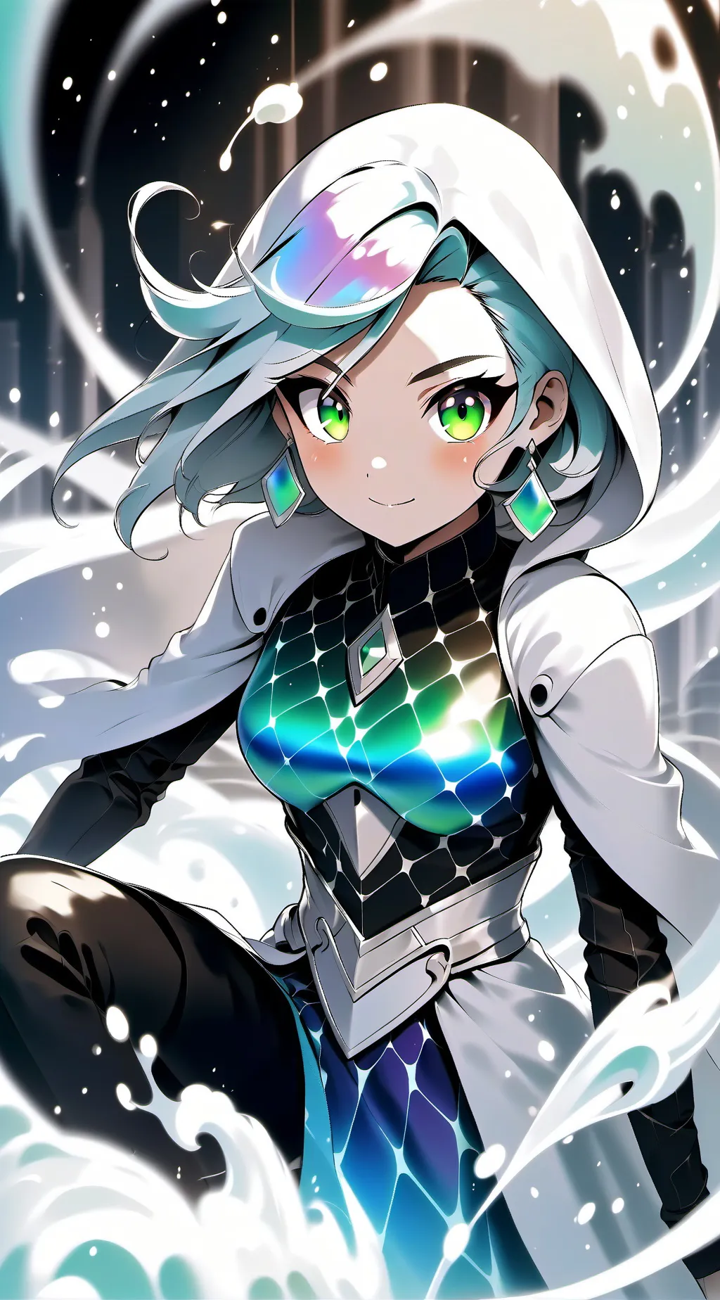 ai character: Lyria background