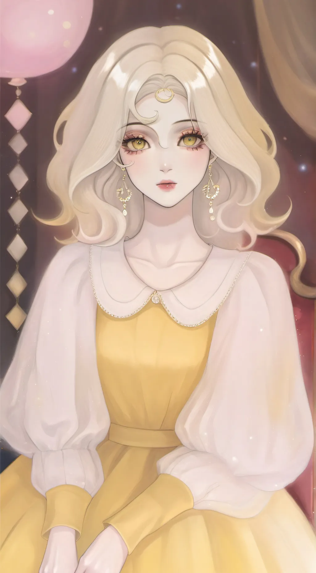 ai character: soleil background