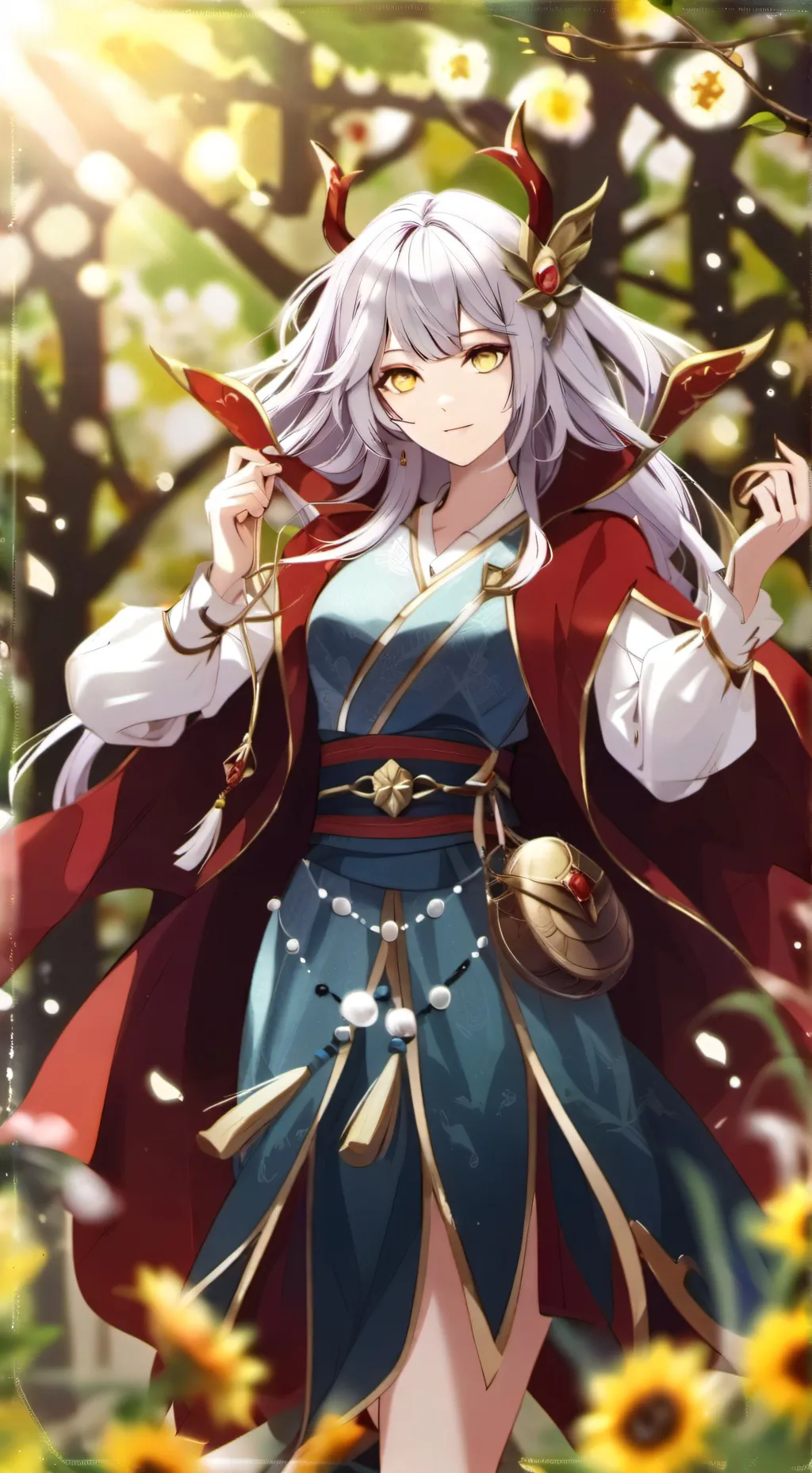 ai character: Mahiru background