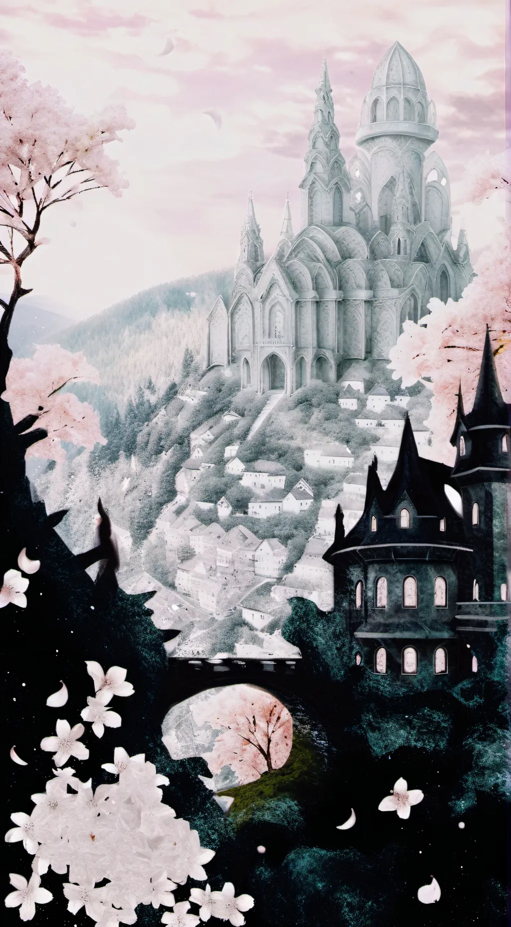 ai character: A big city  background