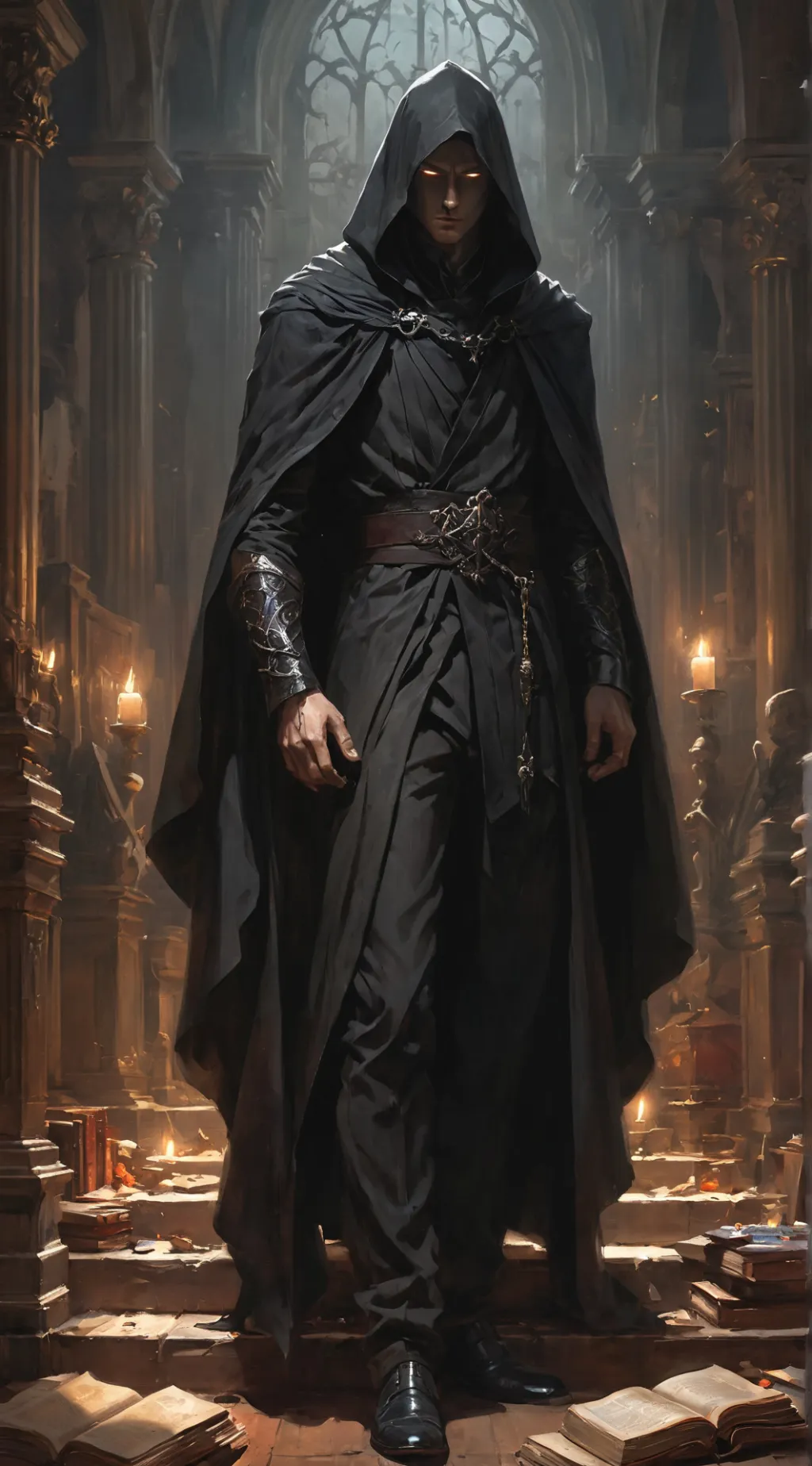 ai character: Lucien background