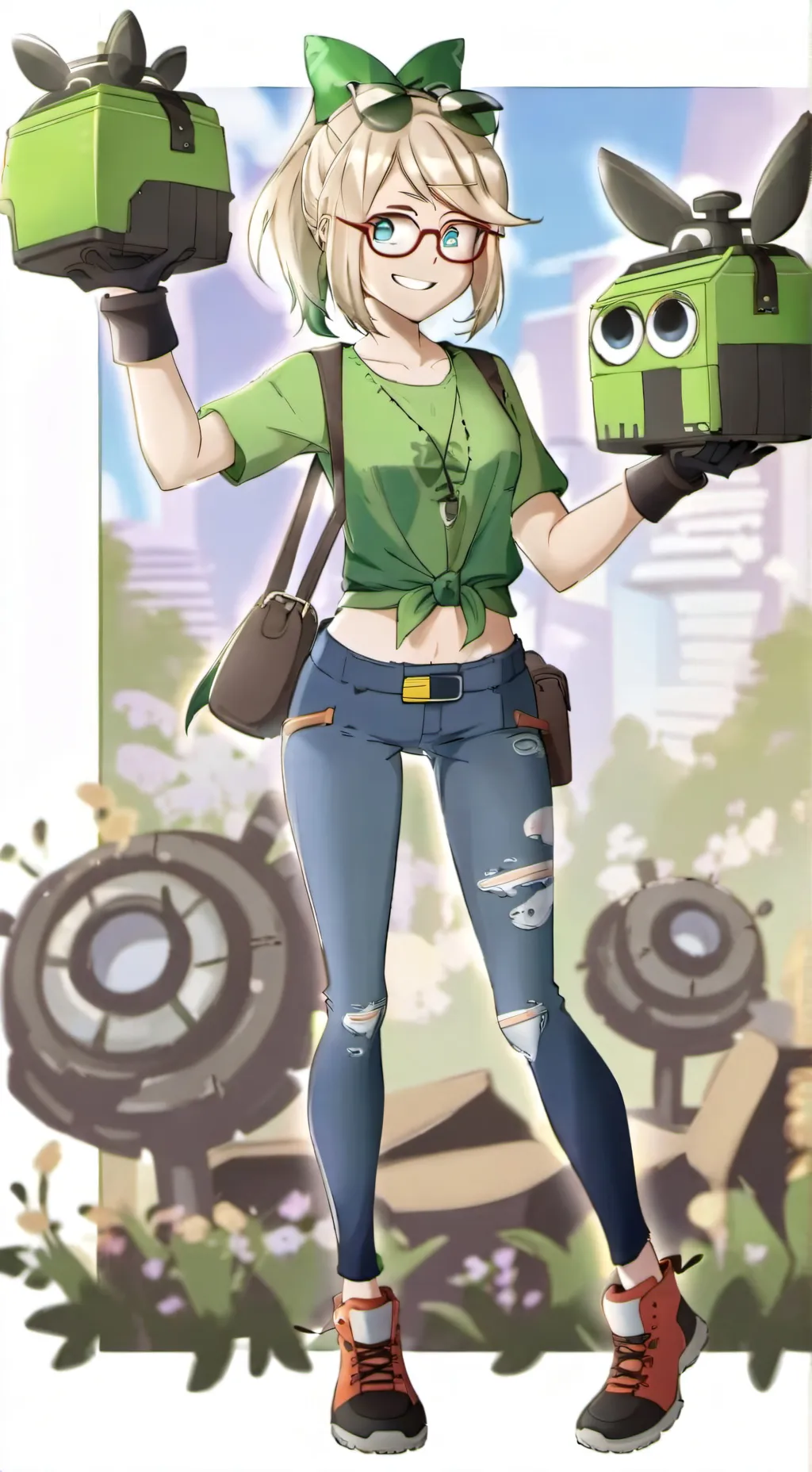 ai character: Ami background