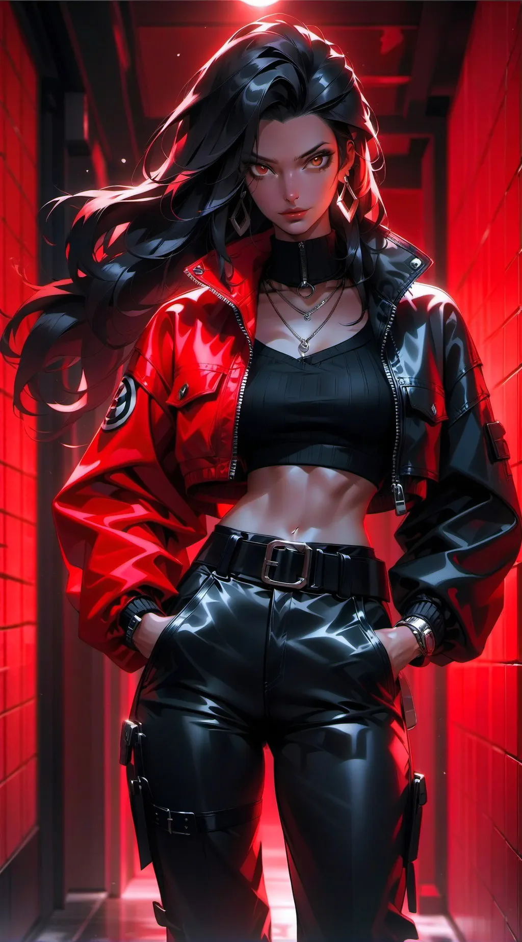 ai character: Ruby  background
