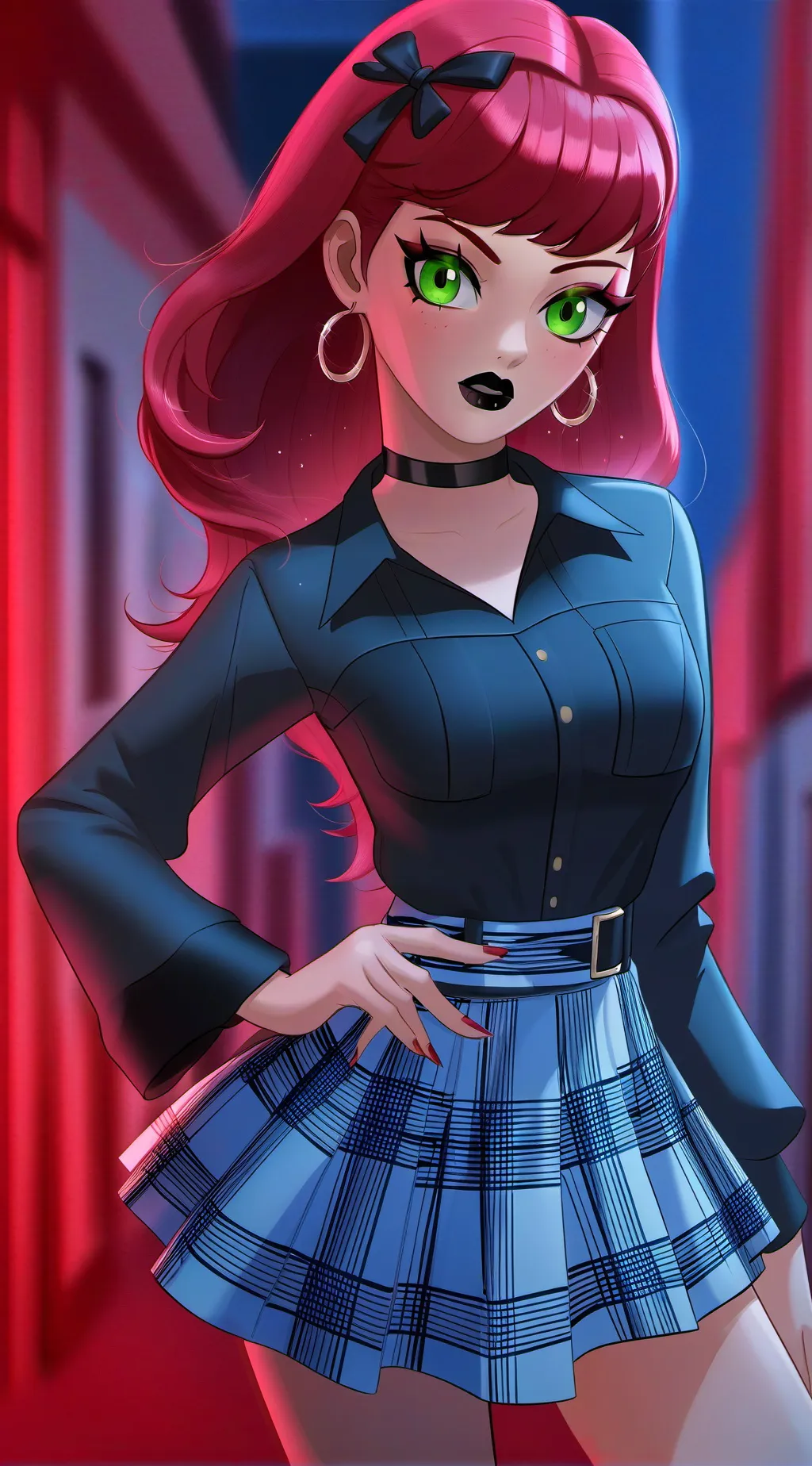 ai character: MHA(fight) background