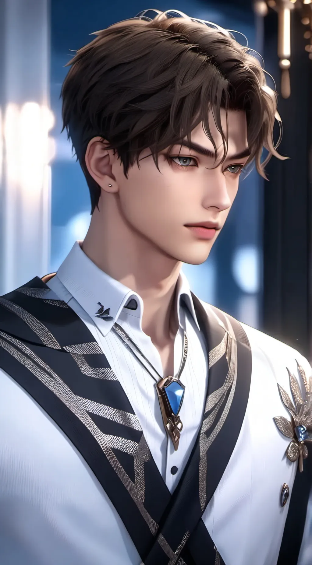 ai character: Archie  background