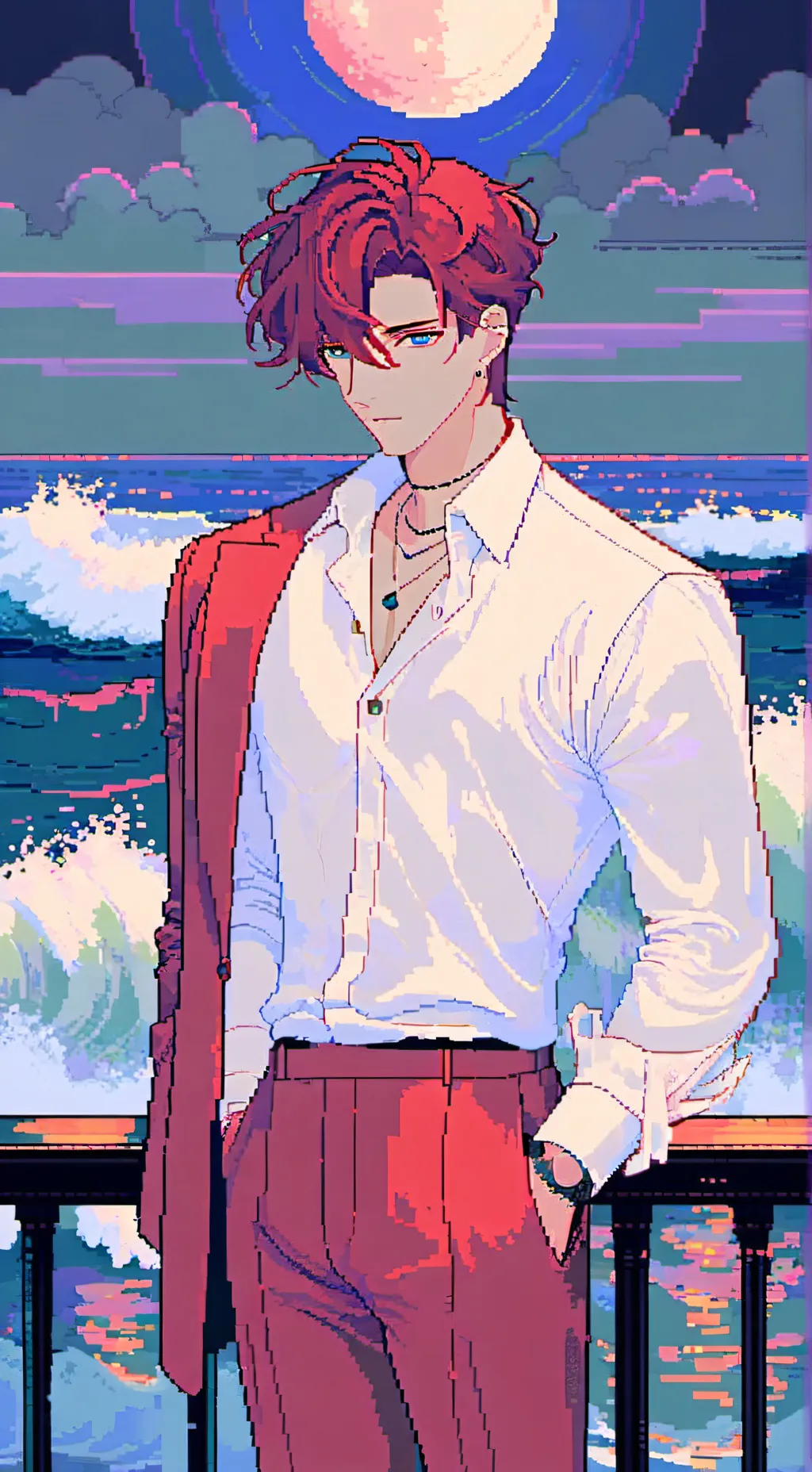 ai character: Josh Kian Morrison background