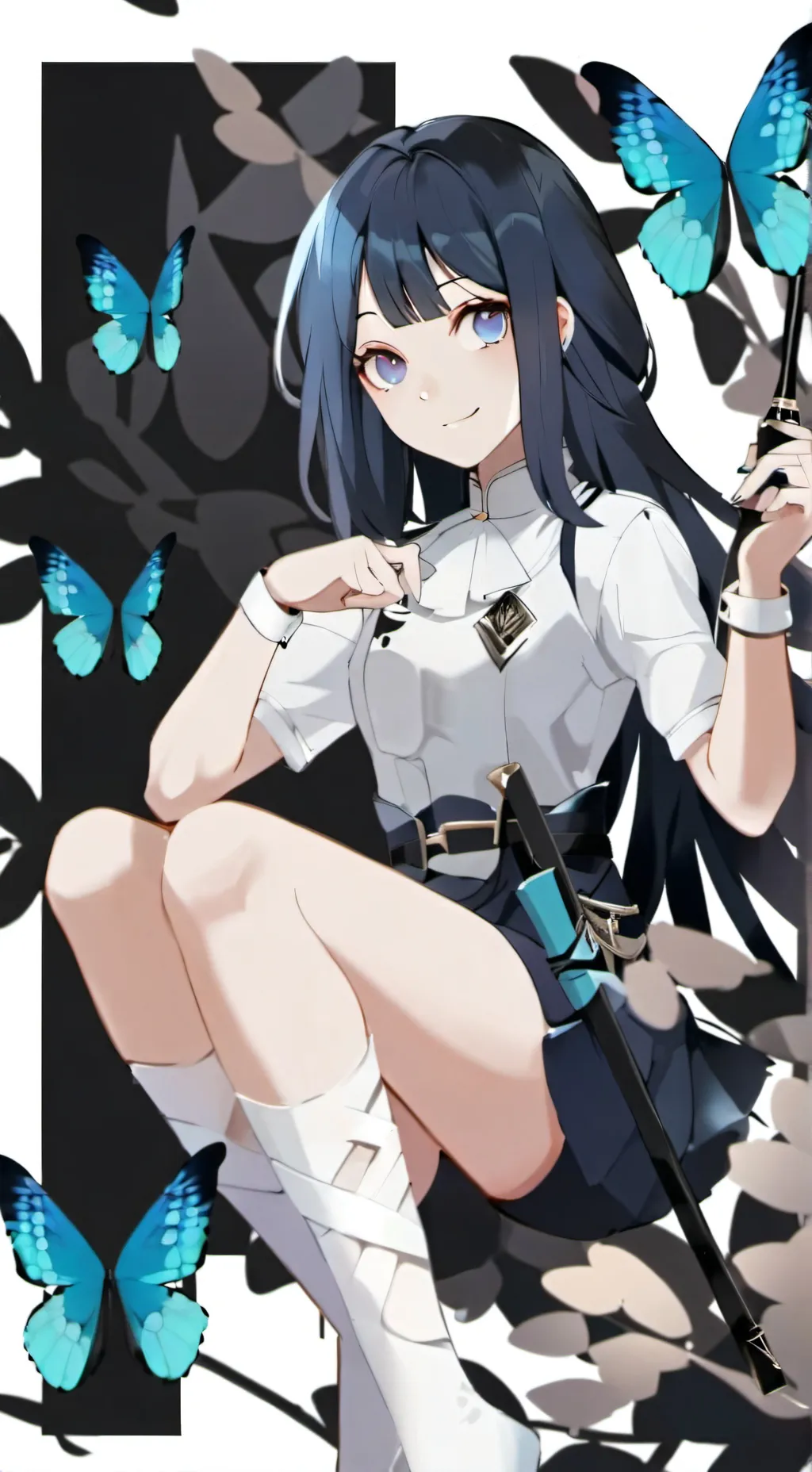 ai character: Infinitely castle background