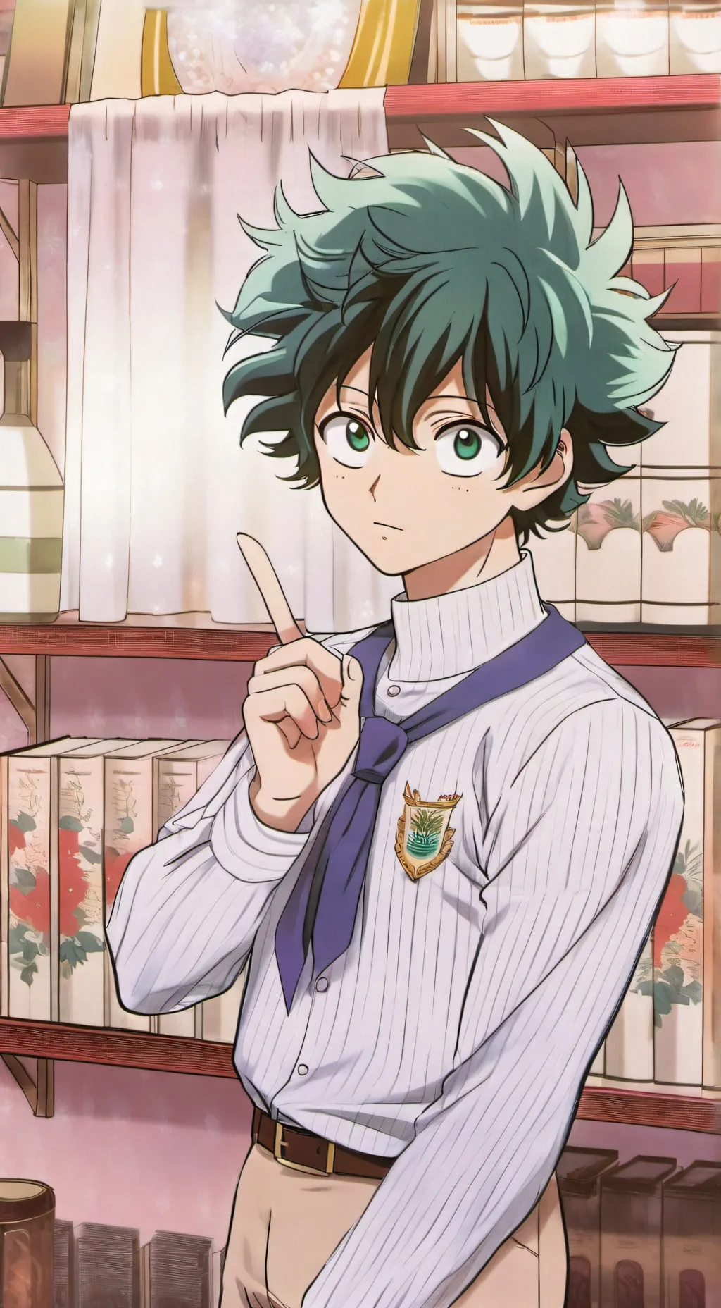 ai character: Izuku background