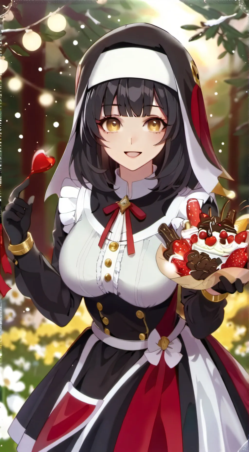 ai character: Sophia, Eversnow❄️ background