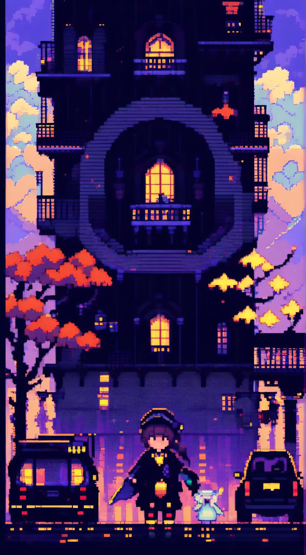 ai character: 1xShed background