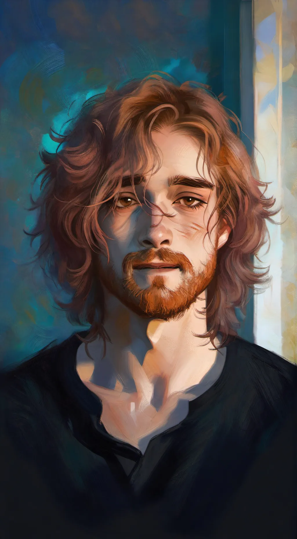 ai character: König - Roommate background
