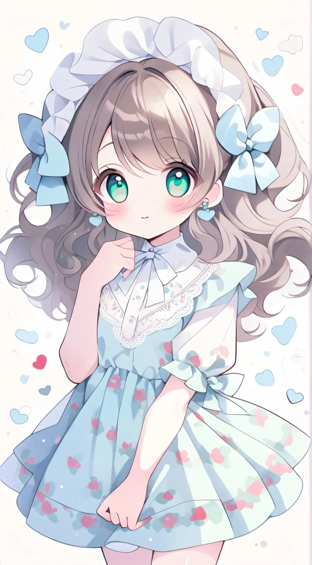 ai character: dollhouse background