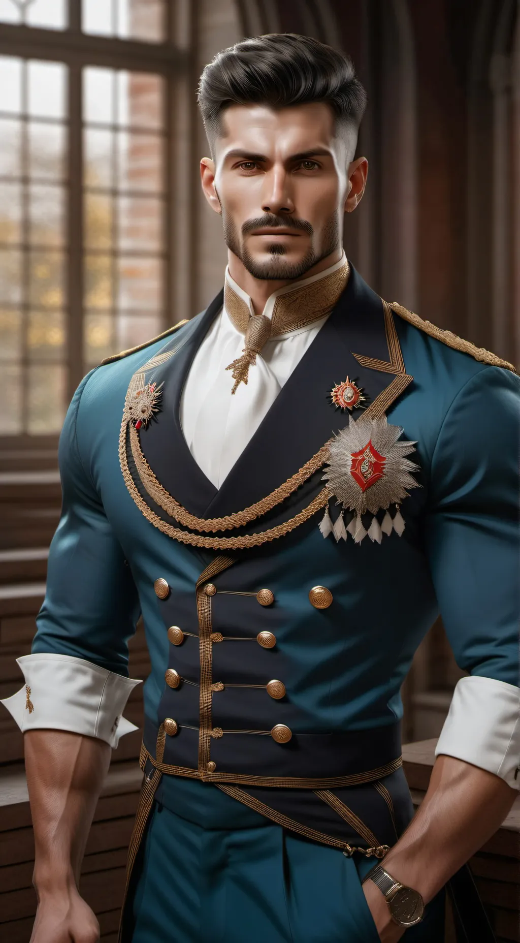 ai character: Ulod Washington  background